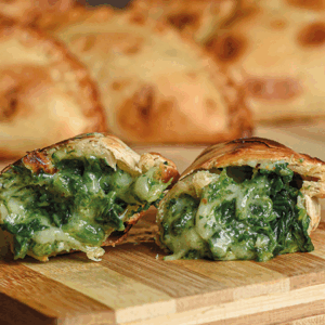 Empanada «espinaca y queso» 🌱